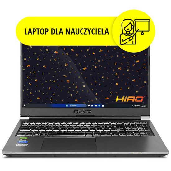 Laptop gamingowy HIRO K750...