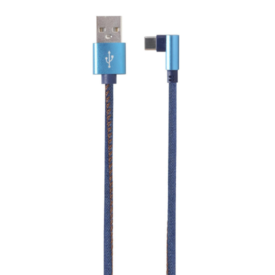 Kabel kątowy USB 2.0-USB-C,...