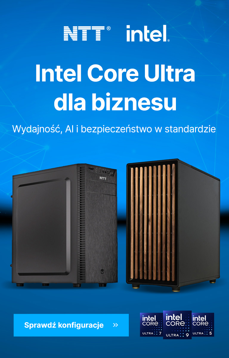 Intel Core Ultra do biznesu mobile